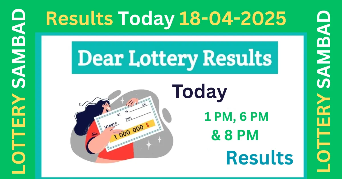 Lottery Sambad 18 Tarik